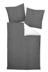 Janine Bed Linen 2 Pieces - Mako-Soft-Seersucker, Cotton, striped