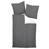 Janine Bed Linen 2 Pieces - Mako-Soft-Seersucker, Cotton, striped
