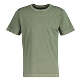 GANT Herren T-Shirt, ausgewaschen - SUNFADED T-SHIRT, Washer, Kurzarm, Rundhals