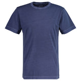 GANT Herren T-Shirt, ausgewaschen - SUNFADED T-SHIRT, Washer, Kurzarm, Rundhals