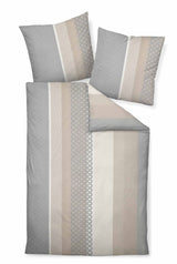 Janine Bed Linen 2 Pieces - Mako-Soft-Seersucker, Cotton, non-Iron, patterned