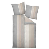 Janine Bed Linen 2 Pieces - Mako-Soft-Seersucker, Cotton, non-Iron, patterned