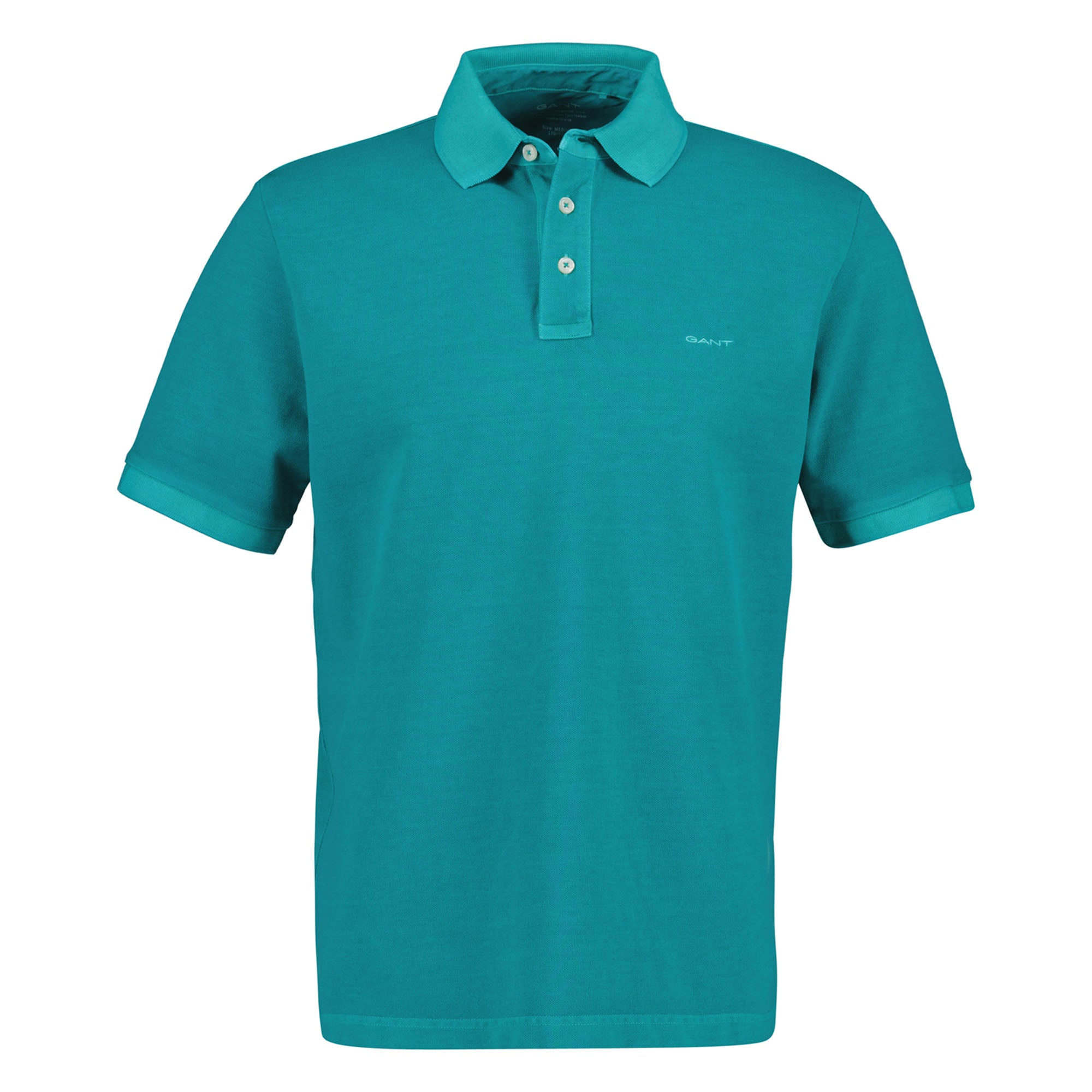GANT men's polo shirt, washed-out effect – SUNFADED POLO, Washer, short-sleeved, button placket