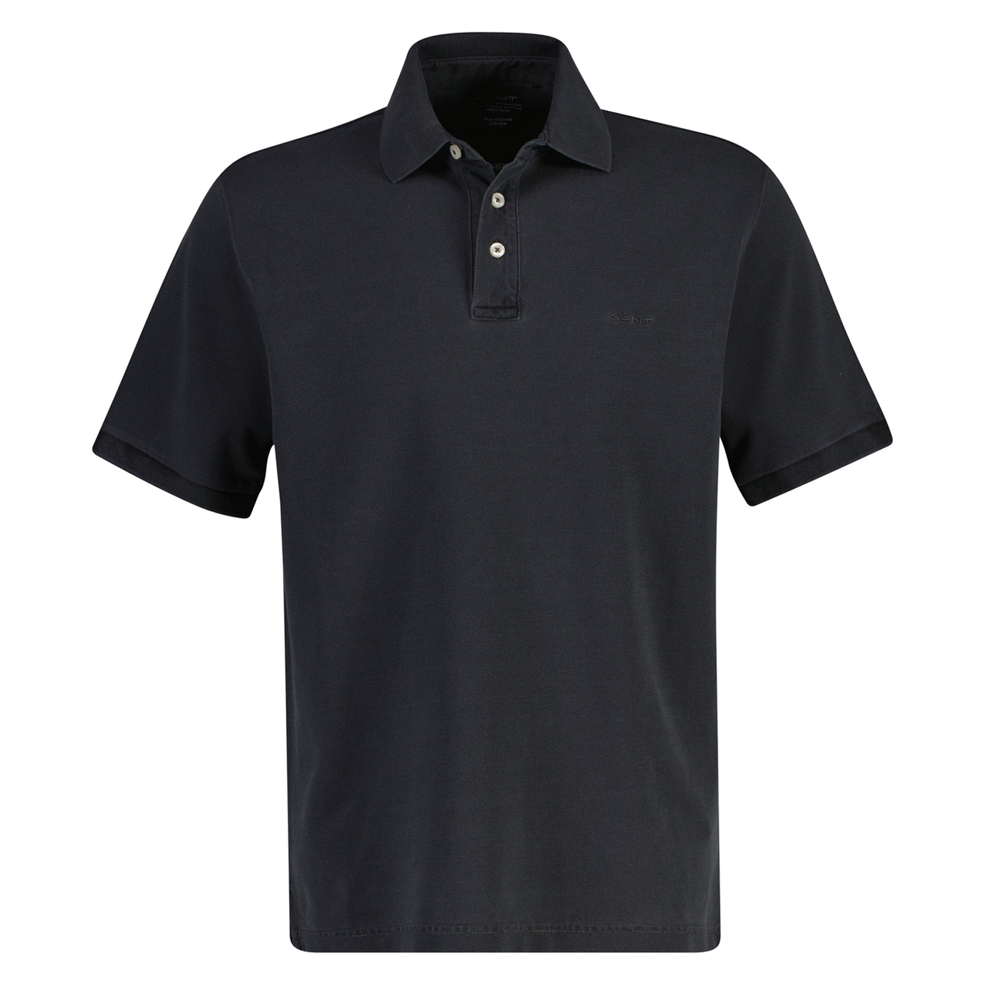GANT Herren Poloshirt, ausgewaschen - SUNFADED POLO, Washer, Kurzarm, Knopfleiste