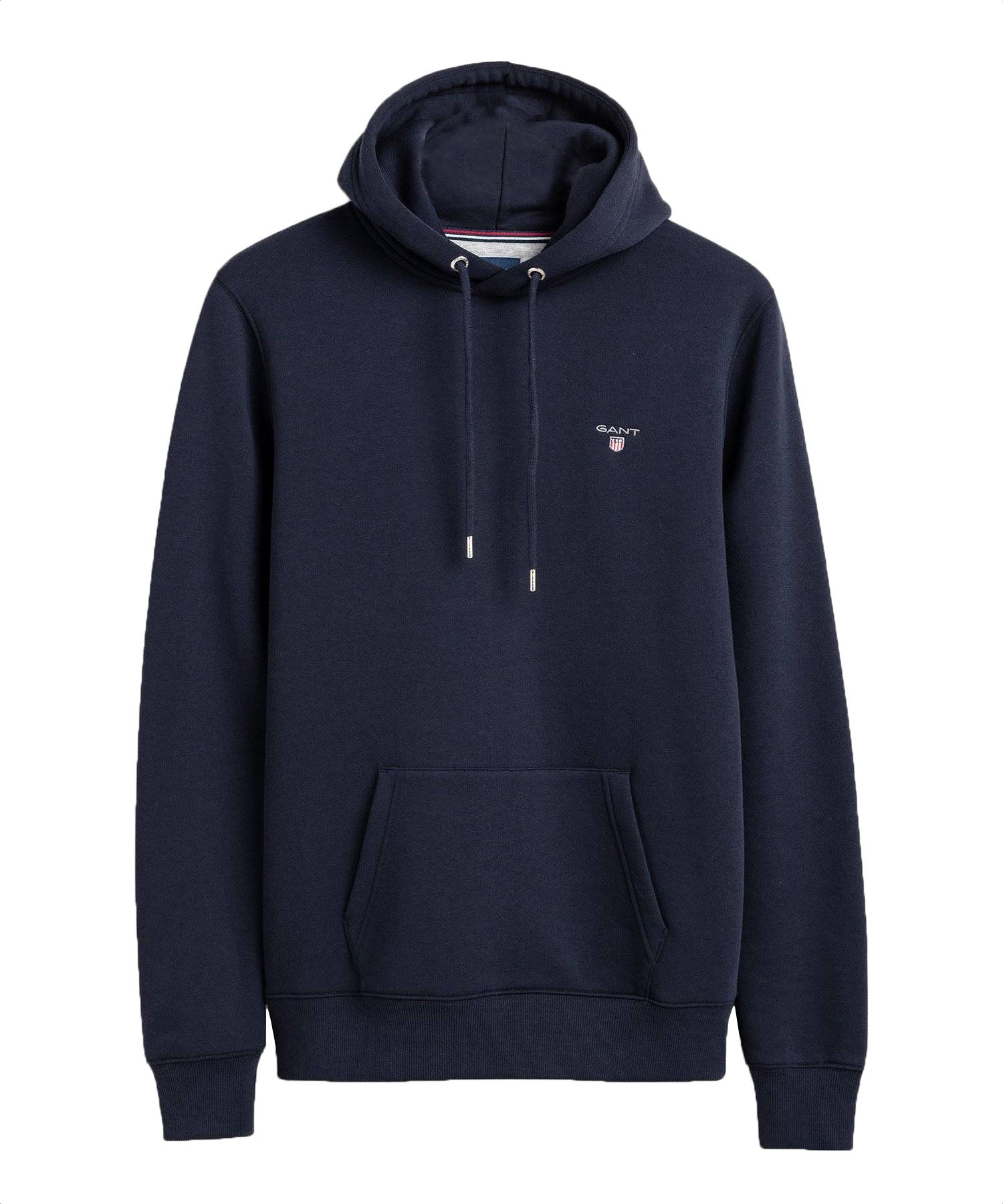 GANT Herren Sweat-Hoodie - Kapuzen-Pullover, Loopback, Baumwoll-Mix, Logo