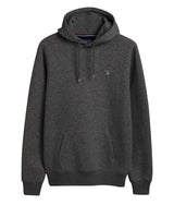 GANT Herren Sweat-Hoodie - Kapuzen-Pullover, Loopback, Baumwoll-Mix, Logo