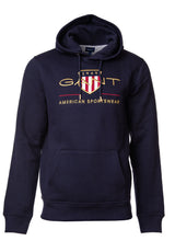 GANT Men's Hoodie - Archive Shield, Hooded Sweater, Logo