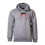 GANT Men's Hoodie - Archive Shield, Hooded Sweater, Logo