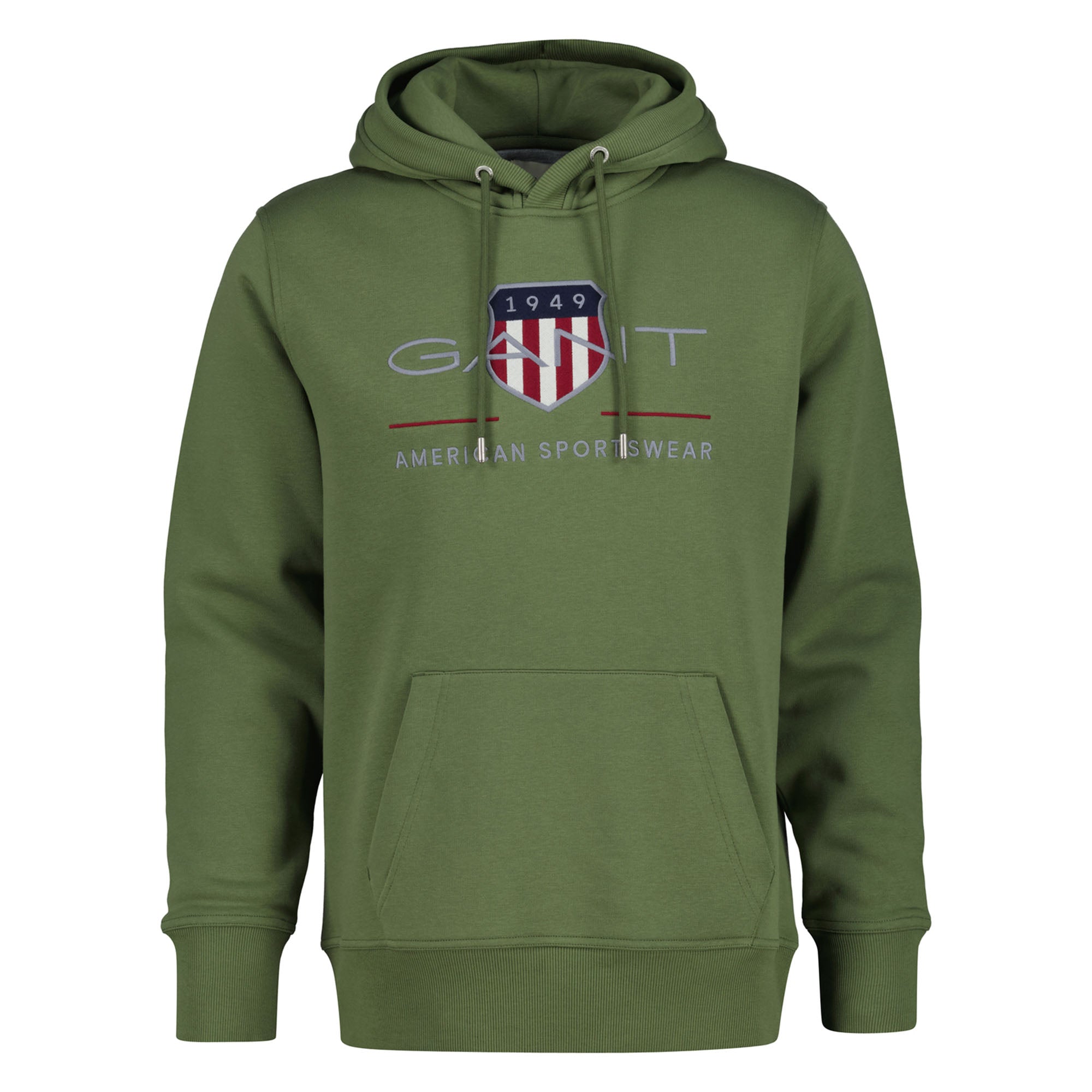 GANT Herren Hoodie - REGULAR ARCHIVE SHIELD HOODIE, Kapuzen-Sweatshirt, Logo