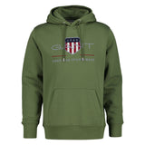 GANT Herren Hoodie - REGULAR ARCHIVE SHIELD HOODIE, Kapuzen-Sweatshirt, Logo