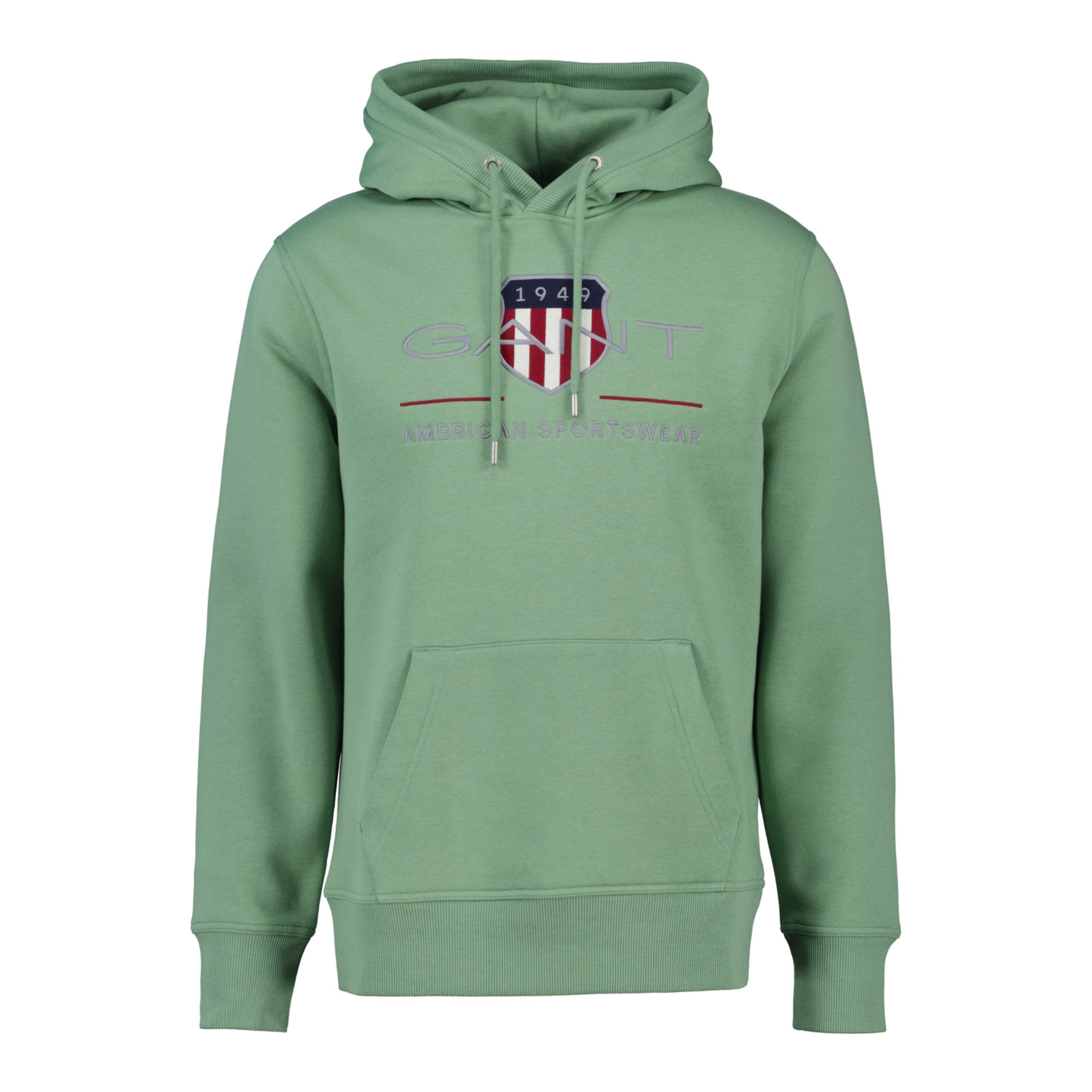 GANT Men's Hoodie - REGULAR ARCHIVE SHIELD HOODIE, hooded sweatshirt, logo