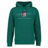 GANT Men's Hoodie - REGULAR ARCHIVE SHIELD HOODIE, hooded sweatshirt, logo