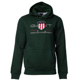 GANT Men's Hoodie - REGULAR ARCHIVE SHIELD HOODIE, hooded sweatshirt, logo