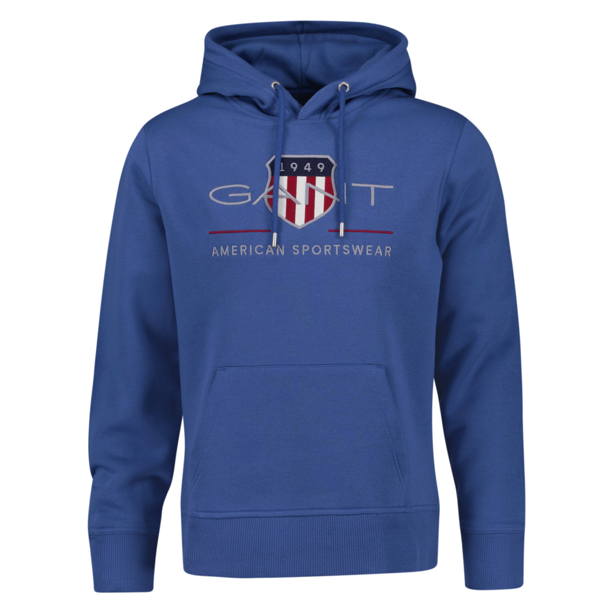GANT Men's Hoodie - REGULAR ARCHIVE SHIELD HOODIE, hooded sweatshirt, logo