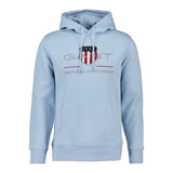 GANT Men's Hoodie - REGULAR ARCHIVE SHIELD HOODIE, hooded sweatshirt, logo