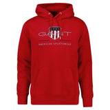 GANT Men's Hoodie - REGULAR ARCHIVE SHIELD HOODIE, hooded sweatshirt, logo
