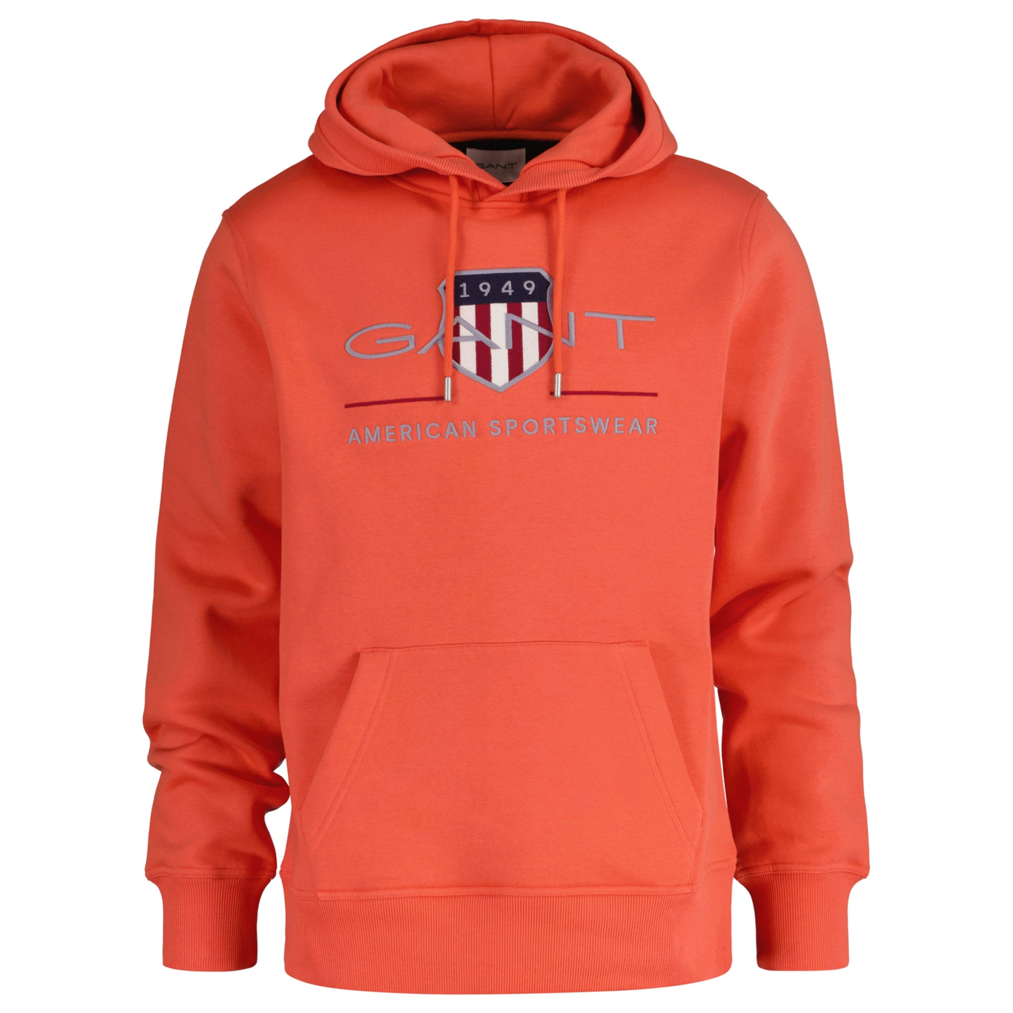 GANT Men's Hoodie - REGULAR ARCHIVE SHIELD HOODIE, hooded sweatshirt, logo