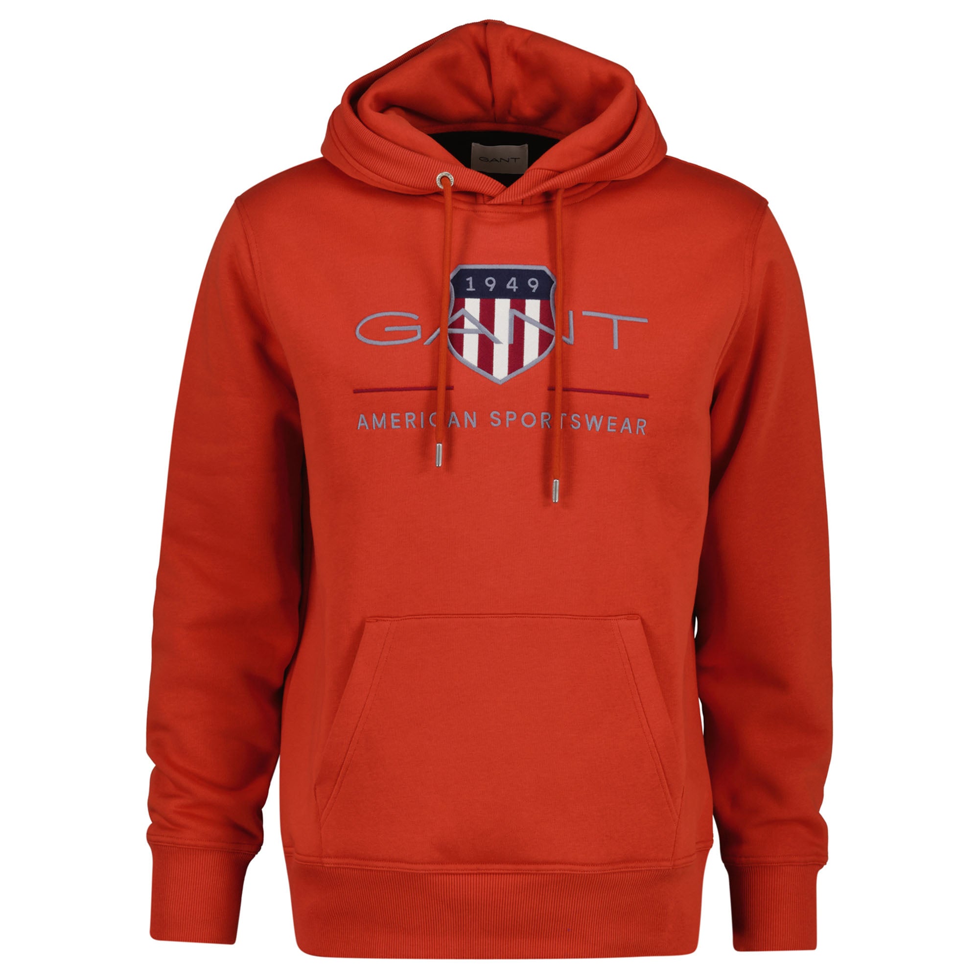 GANT Men's Hoodie - REGULAR ARCHIVE SHIELD HOODIE, hooded sweatshirt, logo