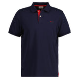 GANT men's polo shirt - REGULAR CONTRAST PIQUE RUGGER, button placket, cotton stretch