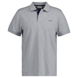 GANT Herren Poloshirt - REGULAR CONTRAST PIQUE RUGGER, Knopfleiste, Cotton Stretch