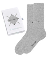 Burlington Men's Socks, 2 Pack - Basic Gift Box - Plain 2 Pack, Cotton, One Size