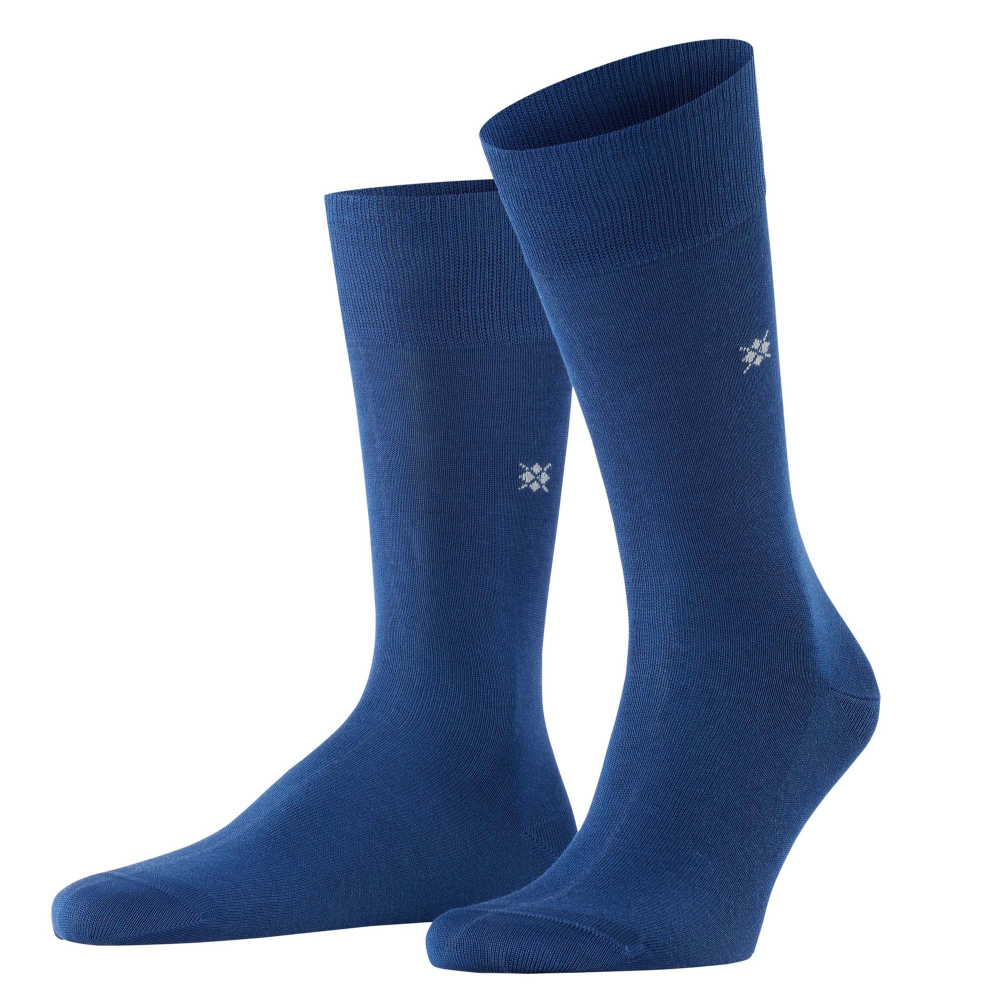 Burlington Men's Socks - DUBLIN, Short Sock, Logo, One Size, plain
