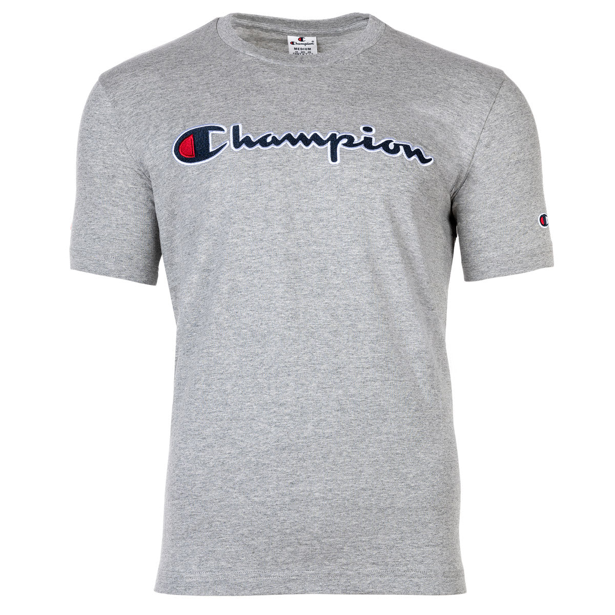 Champion Herren T-Shirt -  CML Champion Logo, Rundhals, Baumwolle, einfarbig