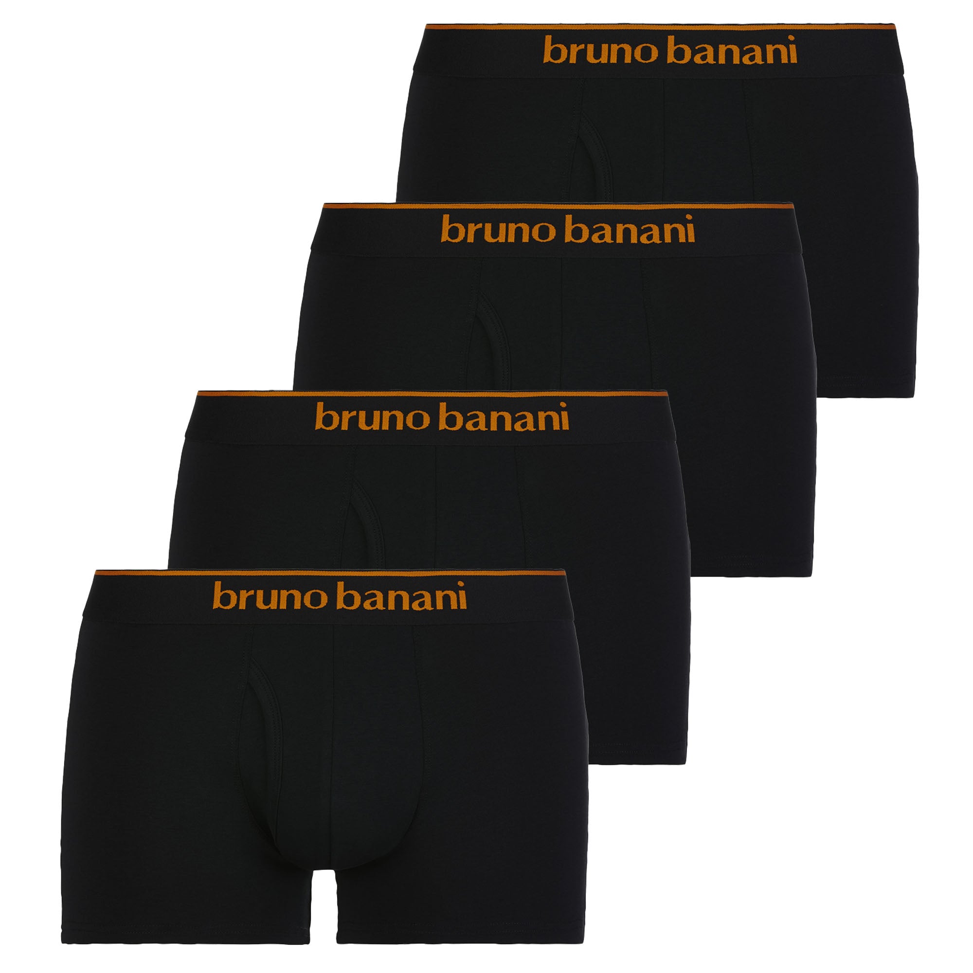 Bruno Banani Men's Boxer Shorts, 2-pack - Quick Access, underpants, solid color, cotton