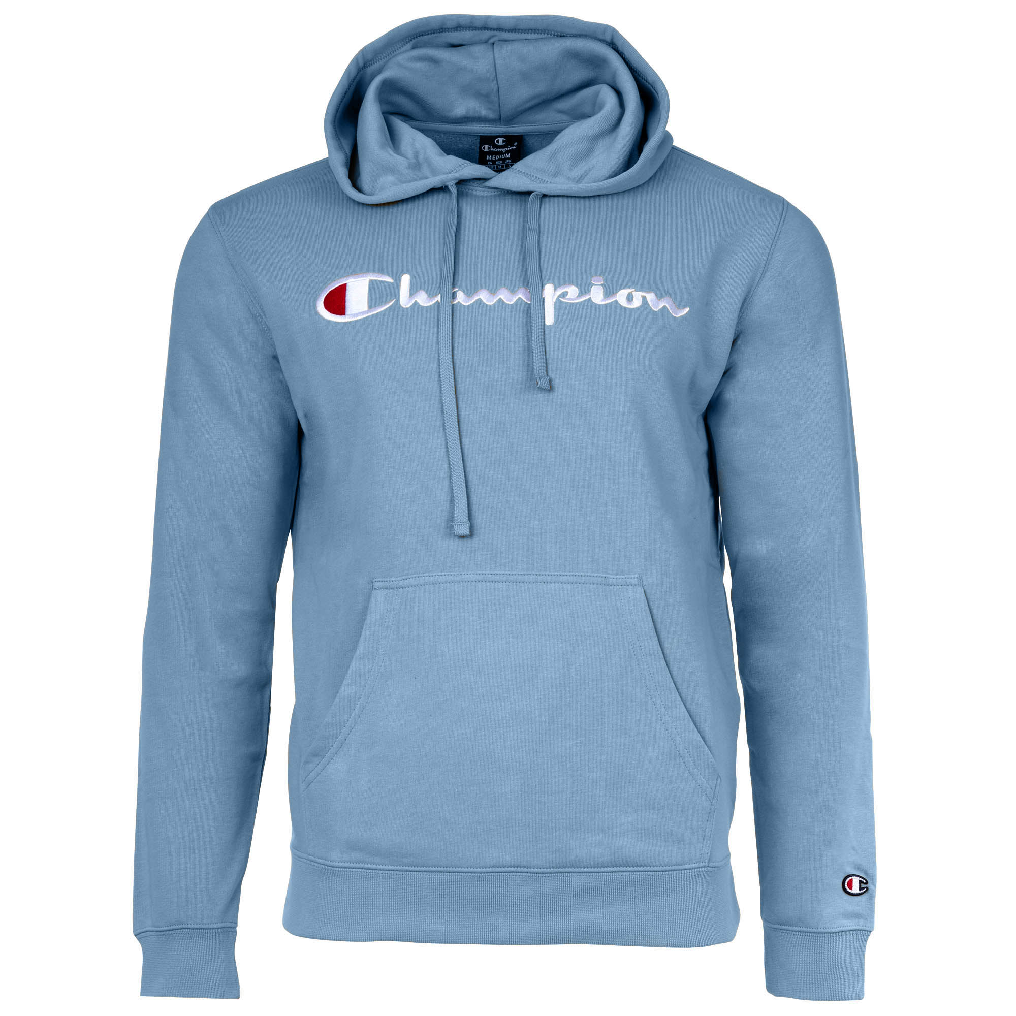 Champion Herren Hoodie - Hooded Sweatshirt, Pullover, Logo, Kapuze, einfarbig