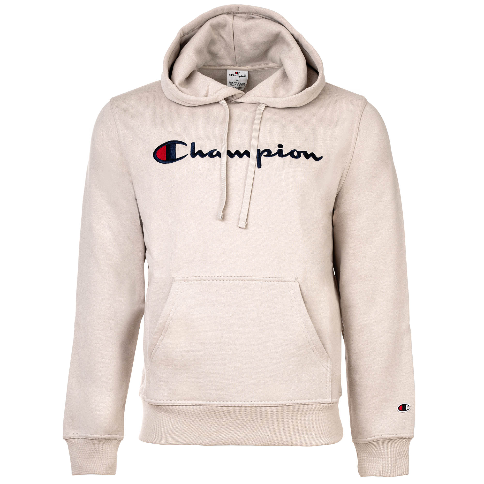 Champion Herren Hoodie - Hooded Sweatshirt, Pullover, Logo, Kapuze, einfarbig