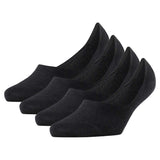 Burlington Women's Socks, 4-pack - Everyday IN, Anti-Slip Heel, Solid Color