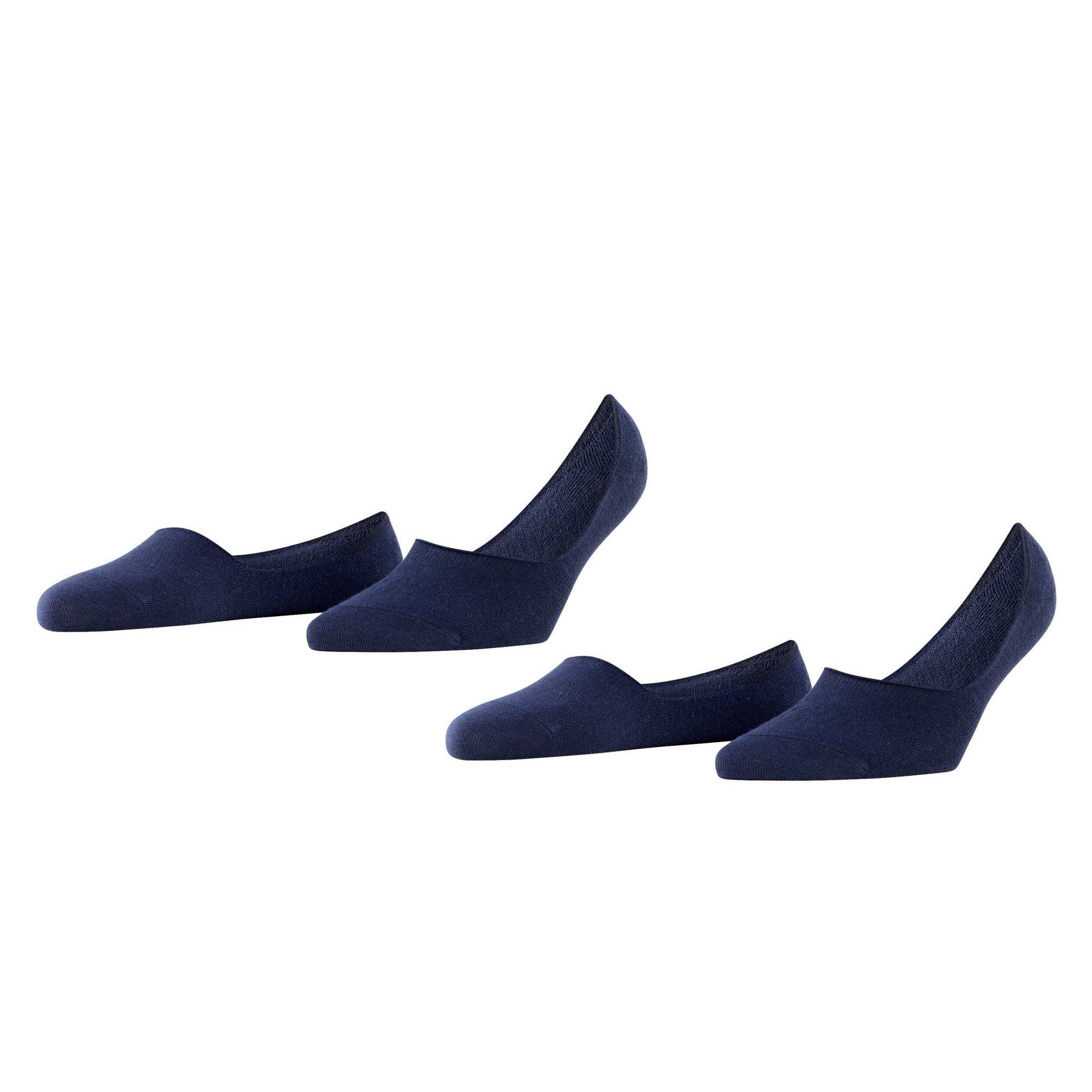 Burlington Damen Füßlinge, Multipack - Everyday IN, Anti-Slip Heel, einfarbig