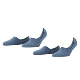 Burlington Women's Socks, 2-pack - Everyday IN, Anti-Slip Heel, Solid Color