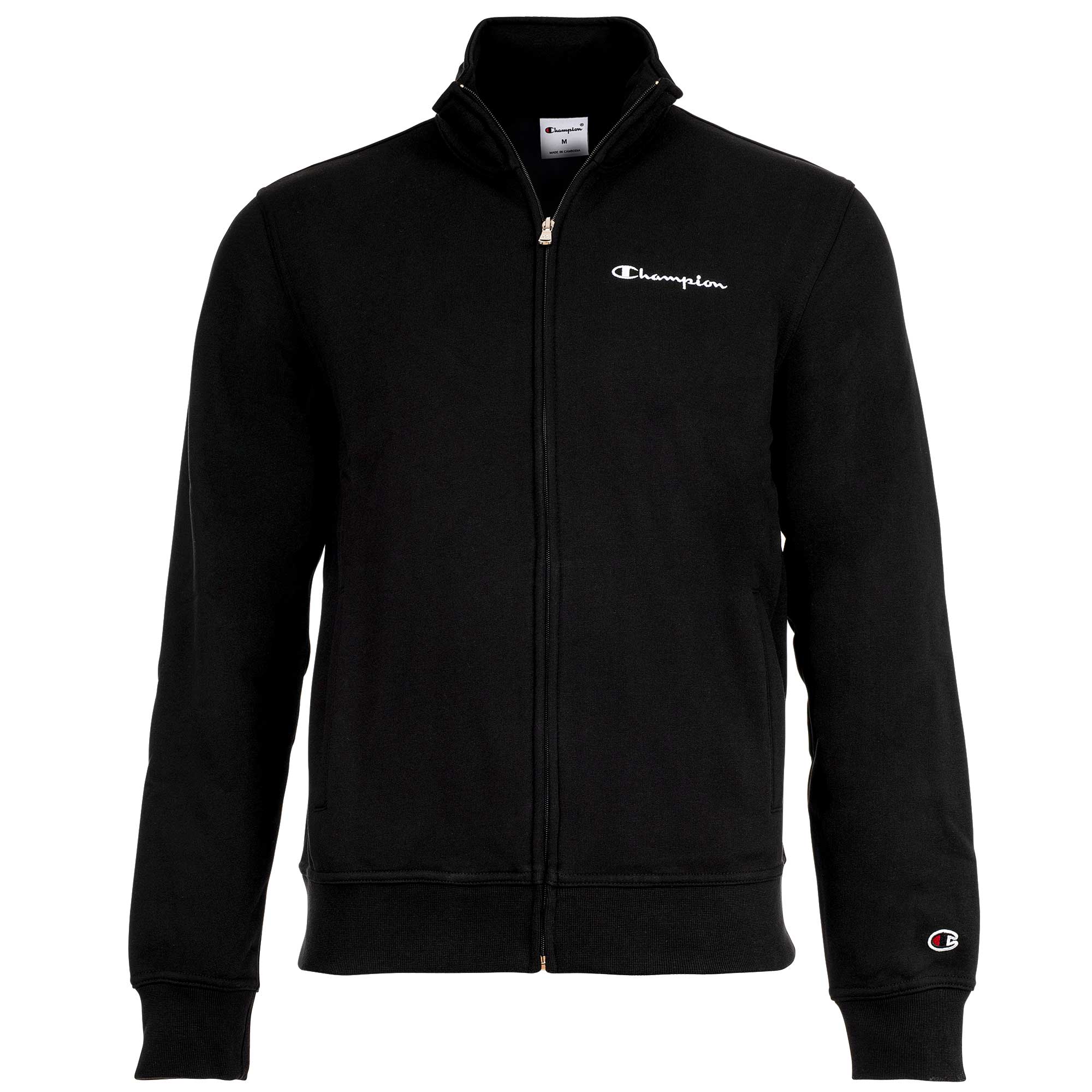 Champion Herren Sweatjacke - Heavy Soft Compact Fall Poly Fleece 310 Full Zip Sweatshirt, einfarbig