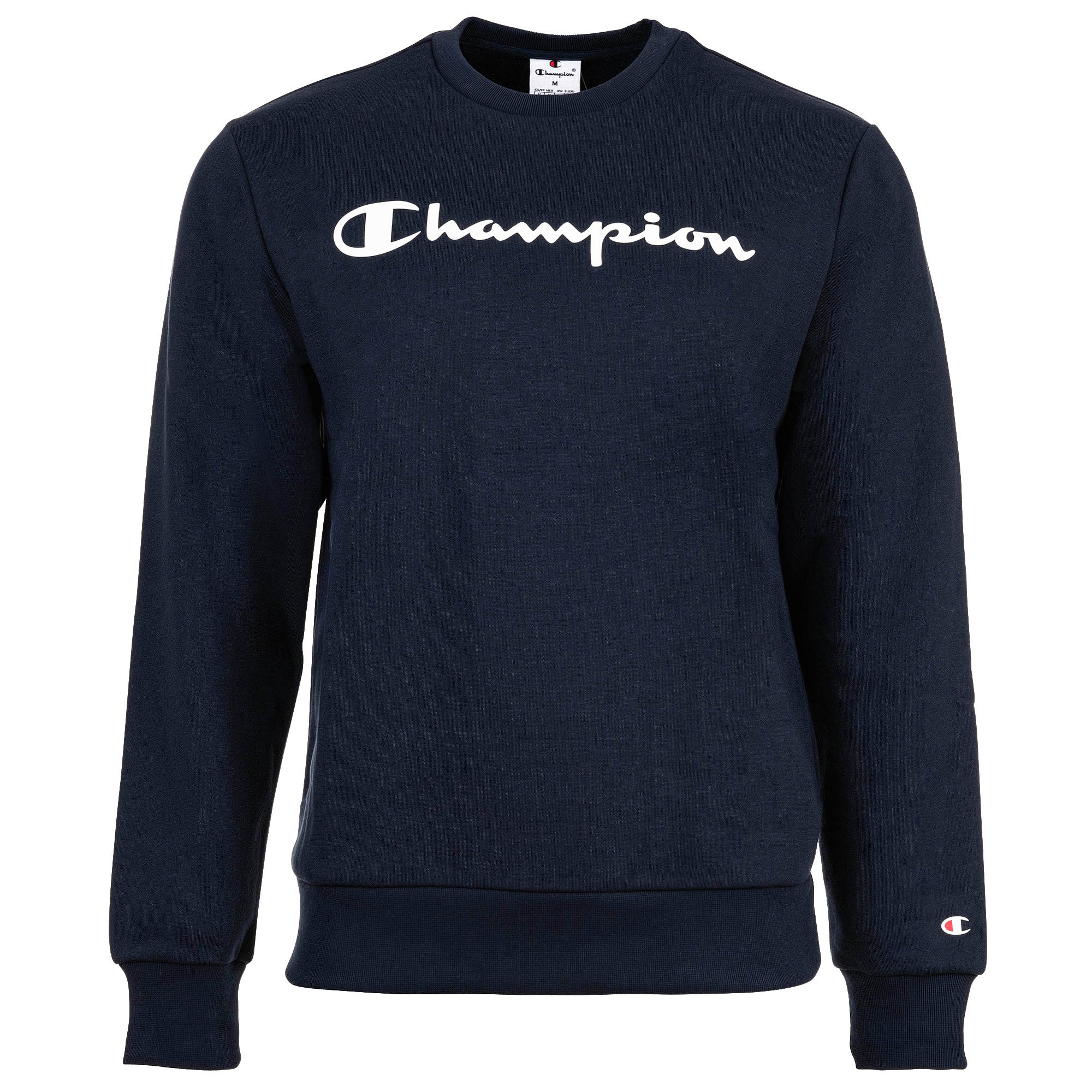 Champion Men Sweatshirt - Crewneck Sweatshirt, Soft Compact Basic, Fleece