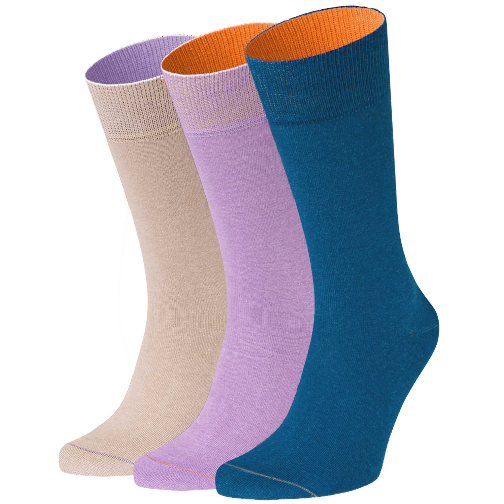 Von Jungfeld 3-pack Men Socks, Gift Box, mixed Colours