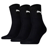PUMA Unisex Sport Socks, 3 Pairs - Short Crew Socks, Tennis Socks, plain