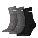 PUMA Unisex Sport Socks - Short Crew Socks, Tennis Socks, plain