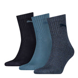 PUMA Unisex Sport Socks - Short Crew Socks, Tennis Socks, plain
