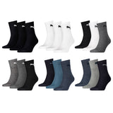 PUMA Unisex Sport Socks - Short Crew Socks, Tennis Socks, plain
