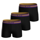 NFL Herren Boxershorts, 3er Pack - NFL Teams, Boxers, Football, Logo, Baumwollmischung