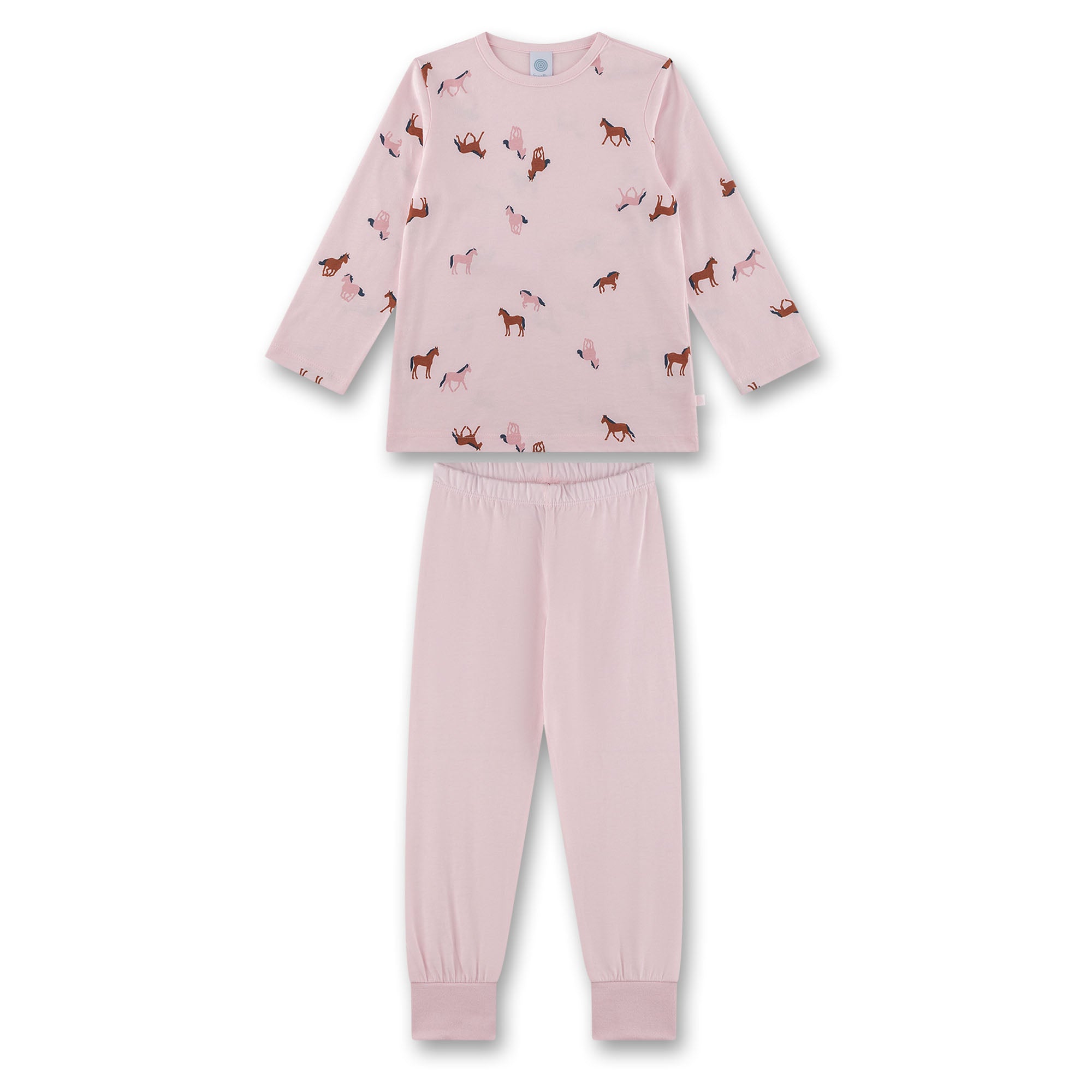 Sanetta girls' pyjamas - long, kids, pyjamas, cotton, motif
