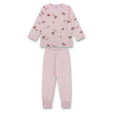Sanetta girls' pyjamas - long, kids, pyjamas, cotton, motif