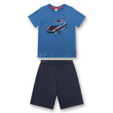 Sanetta Boys Pyjamas, short - Kids, police, pyjamas, single jersey, cotton
