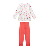 Sanetta Girls Pyjamas, long - Kids, strawberries, pyjamas, single jersey