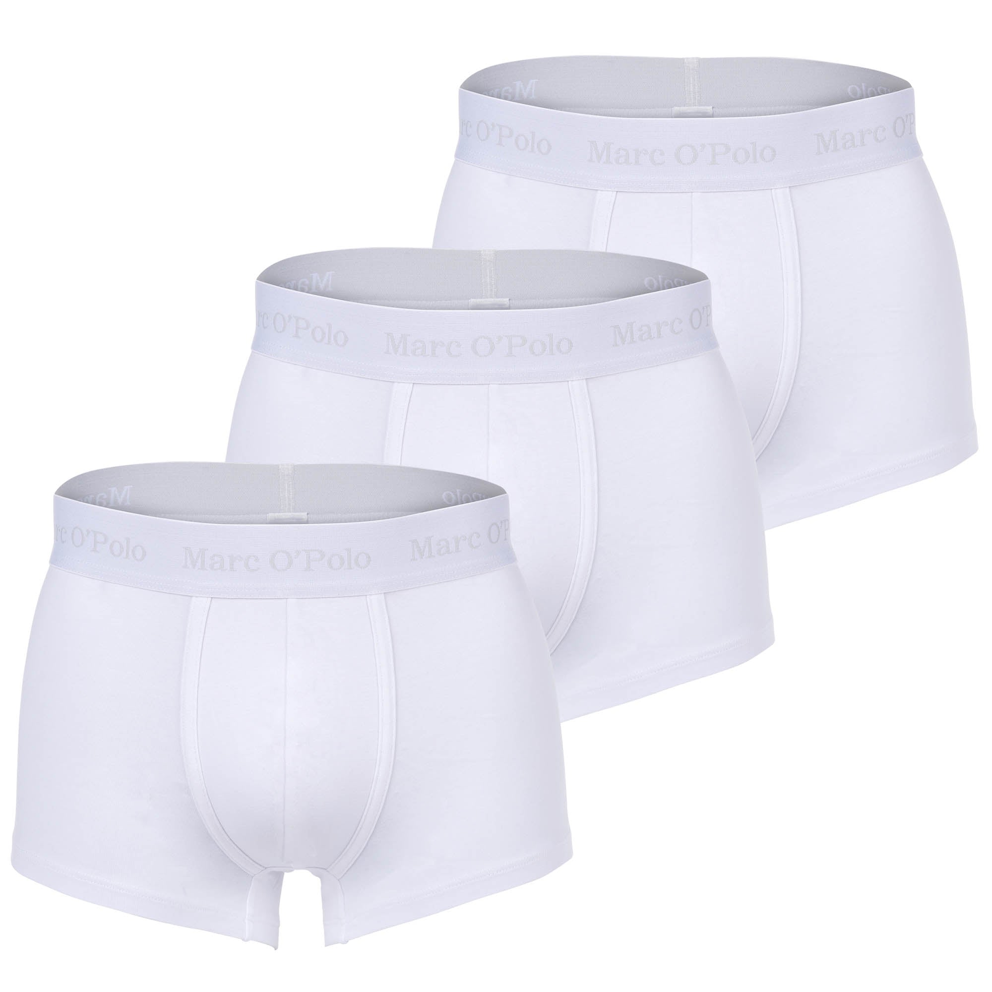 Marc O Polo Herren Boxer Shorts, 3er Pack - Trunks, Organic Cotton, Stretch