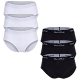 Marc O Polo ladies' panties, 3-pack - Logo waistband, Organic Cotton Stretch, Basic