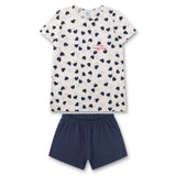 Sanetta Girls' Pyjamas - Teens, short, Shorty, cotton