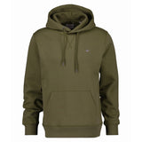 GANT Men's Hoodie - SHIELD HOODIE, Hooded Sweatshirt, Regular Fit, Logo Embroidery, Cotton