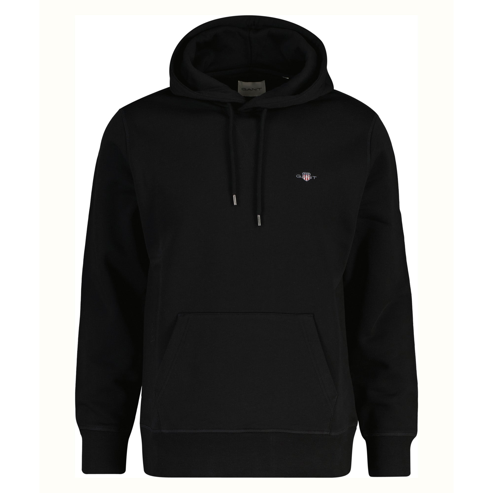 GANT Men's Hoodie - SHIELD HOODIE, Hooded Sweatshirt, Regular Fit, Logo Embroidery, Cotton